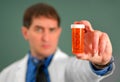Doctor with Pills Royalty Free Stock Photo