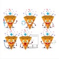 Doctor profession emoticon with red rocket firework cartoon character Royalty Free Stock Photo