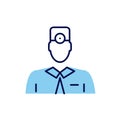 Doctor related vector icon. Royalty Free Stock Photo