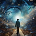 A doctor\'s journey, blending space and time travel to cure a dying universe