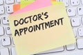 Doctor`s medical appointment doctor medicine ill illness healthy Royalty Free Stock Photo