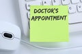 Doctor`s medical appointment doctor medicine ill illness healthy Royalty Free Stock Photo