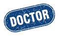 doctor sign. doctor grunge stamp.