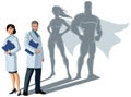 Doctor Superheroes Shadow