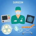 Doctor surgeon concept
