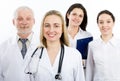 A doctor and team Royalty Free Stock Photo