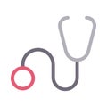 Doctor vector color line icon Royalty Free Stock Photo