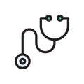 Doctor  vector color line icon Royalty Free Stock Photo