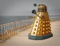 Doctor who dalek enemy alien galaxy space invader earth tardis time travel traveller Royalty Free Stock Photo