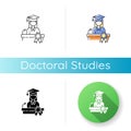 Doctoral studies icon