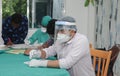 Doctors checking medical patents list due to Coronavirus in india