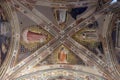 Doctors of the church, Basilica di Santa Croce in Florence Royalty Free Stock Photo