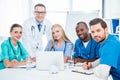 Doctors conversation Royalty Free Stock Photo