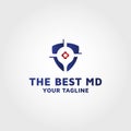 Doctors with great personalities vector logo design