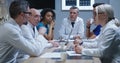 Doctors having a meeting Royalty Free Stock Photo