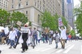 Doctors march with BLM protest in Seattle WA