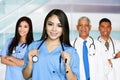 Doctors and Nurses Royalty Free Stock Photo