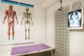 Doctors Office with examination bed Royalty Free Stock Photo