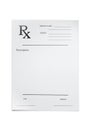 Doctors prescription Royalty Free Stock Photo