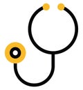 Doctors stethoscope, icon