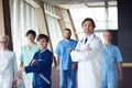 Doctors team walking Royalty Free Stock Photo