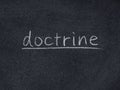 Doctrine