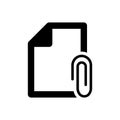 Document attachment icon