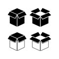 Document Box Office Supplies Icons Royalty Free Stock Photo