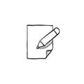 Sketch icon - Document edit