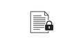 Document icon with lines representing text and a dog-eared page in the top right