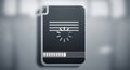 Document Icon with Loading Progress Bar and Spinner Royalty Free Stock Photo