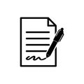 Document Icon. Professional, pixel perfect icon optimized for both large and small resolutions