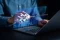 Document Management System, online documentation database and process automation to efficiently manage files, knowledge and Royalty Free Stock Photo