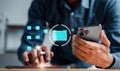 Document Management System, online documentation database and process automation to efficiently manage files, knowledge and Royalty Free Stock Photo