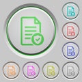 Document protected push buttons