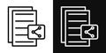 Document share icon
