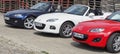 Event of the classic Mazda MX5, painted as MONDRIAN painter.