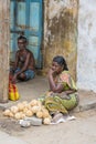 Documentary editorial image,Poverty in the street India