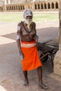 Documentary image. Tanjore temple Tami Nadu India