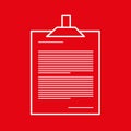 documents icon design Royalty Free Stock Photo
