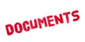 Documents rubber stamp Royalty Free Stock Photo