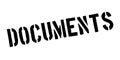 Documents rubber stamp Royalty Free Stock Photo