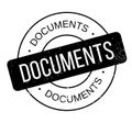Documents rubber stamp Royalty Free Stock Photo