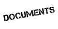 Documents rubber stamp Royalty Free Stock Photo