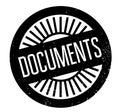 Documents rubber stamp Royalty Free Stock Photo