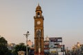 Dodda Gadiaya or Silver Jubilee Clock Tower (Indo-Saracenic Clock Tower). Mysore, Karnataka, India.