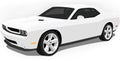 Dodge Challenger Muscle Car On White Royalty Free Stock Photo