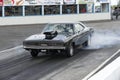 Dodge charger burnout Royalty Free Stock Photo