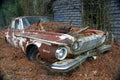 1962 Dodge Dart 440 four door abandon Royalty Free Stock Photo