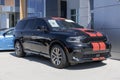 Dodge Durango SRT 392 PLUS display. Dodge offers the Durango with a 6.4L V8 SRT HEMI engine. MY:2023 Royalty Free Stock Photo